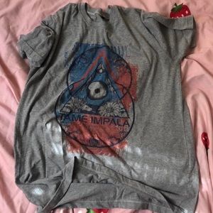 tame impala grey tee